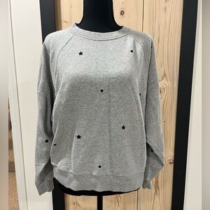 GAP Gray Women's Sweatshirt with Stars